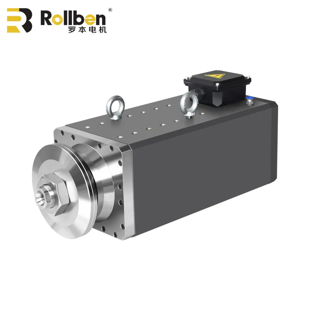 HM112 石材五轴桥切大功率水冷主轴电机